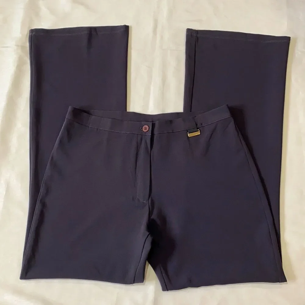 NWOT Spin USA Gray Stretch Trousers Pants Size XL